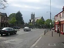 Castleknock Village at the junction of Castleknock Road and College Road