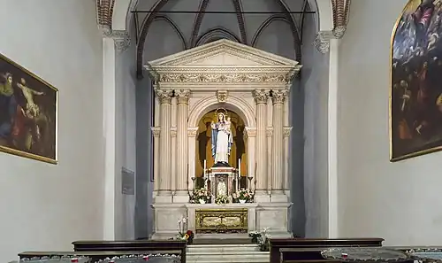 Second chapel on the left