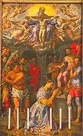 Girolamo Citolanzo, The Martyrdom of St. Catherine, Basilica of Santa Maria Maggiore, Rome