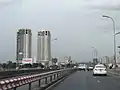 Saigon Bridge before completing the expansion in May 2013