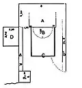 Cave 60, plan, Kizil
