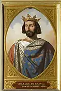 Charles de France (1220–1285), comte d'Anjou, 1844, Palace of Versailles