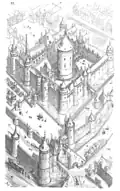 Reconstruction by Eugène Viollet-le-Duc (1856)