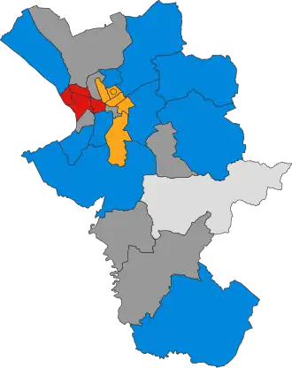 1991 results map