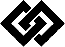 Chigai kuginuki (crowbar), the crest of former Prime Minister Tarō Asō