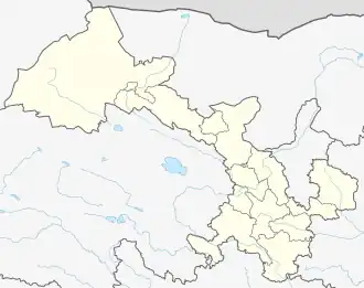 Pingya is located in Gansu