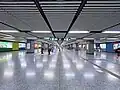 Paid area of the concourse