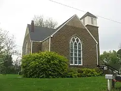 The former Jordan United Presbyterian Church