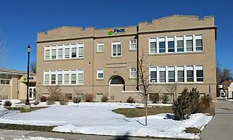 Churchill Public School, Cheyenne, Wyoming, 1911