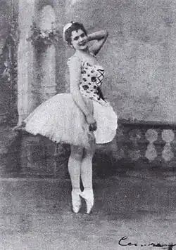Pierina Legnani, in 1893.