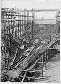 General view of the frames of City of New York. June 25, 1887