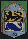 Insignia of CJF 102.