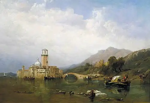 In the Gulf of Venice by Clarkson Stanfield, 1848