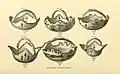 Zuni clay baskets