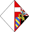 Arms as a single lady (before 1496)