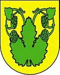 Coat of arms of Velká Chmelištná