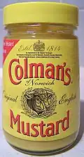 Unilever, suppliers of food and household products to Elizabeth II (shown on a jar of Colman's mustard)