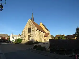 The church of Saint-Denis, in Cormes