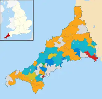 2025 results map