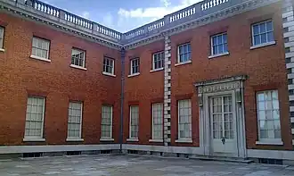 The courtyard