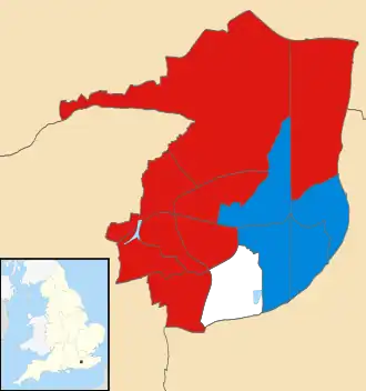 2023 results map