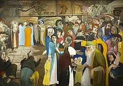 The Wailing Wall in Jerusalem, 1904