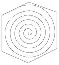 Curvilinear tool path