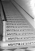Interior staircase, first floor