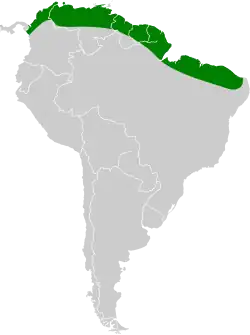 Map of range