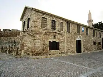 Exterior view of the Larnaca Castle
