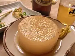 Daikon oden in Kyoto, Japan
