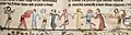 Not limited to Christmas in this image, partiers dressed as dogs and monkeys dance with ladies.