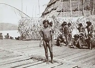 A Tobati dancer