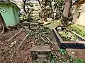 Graveyard inside Azimpur Dayera Sharif for past generations of Gaddi Nashins and their family members