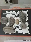Debalgarh museum - some of the items belong to the Sena period