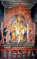Deity, Gyantse Kumbum. 1993