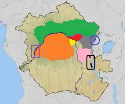 Map of range