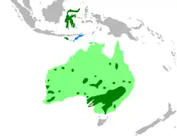 Map of range