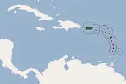 Map of range