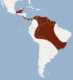Map of range