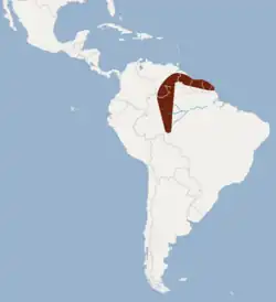 Map of range