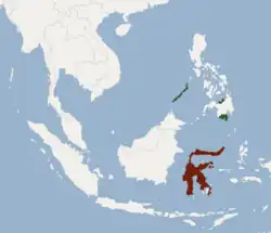 Map of range