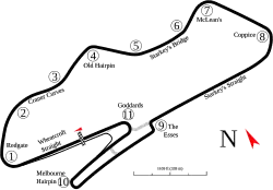 Donington Park GP Circuit (1986–2009)