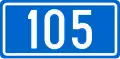 D105 state road shield