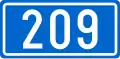 D209 state road shield