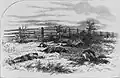Confederate dead near the Hagerstown Pike (Possibly based on the photograph to the immediate right.)
