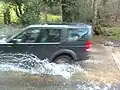 A car using the ford