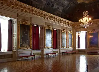 Rikssalen at Drottningholm Palace