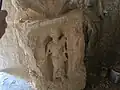 Detail of a relief in its interior