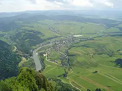 Dunajec from Trzy Korony